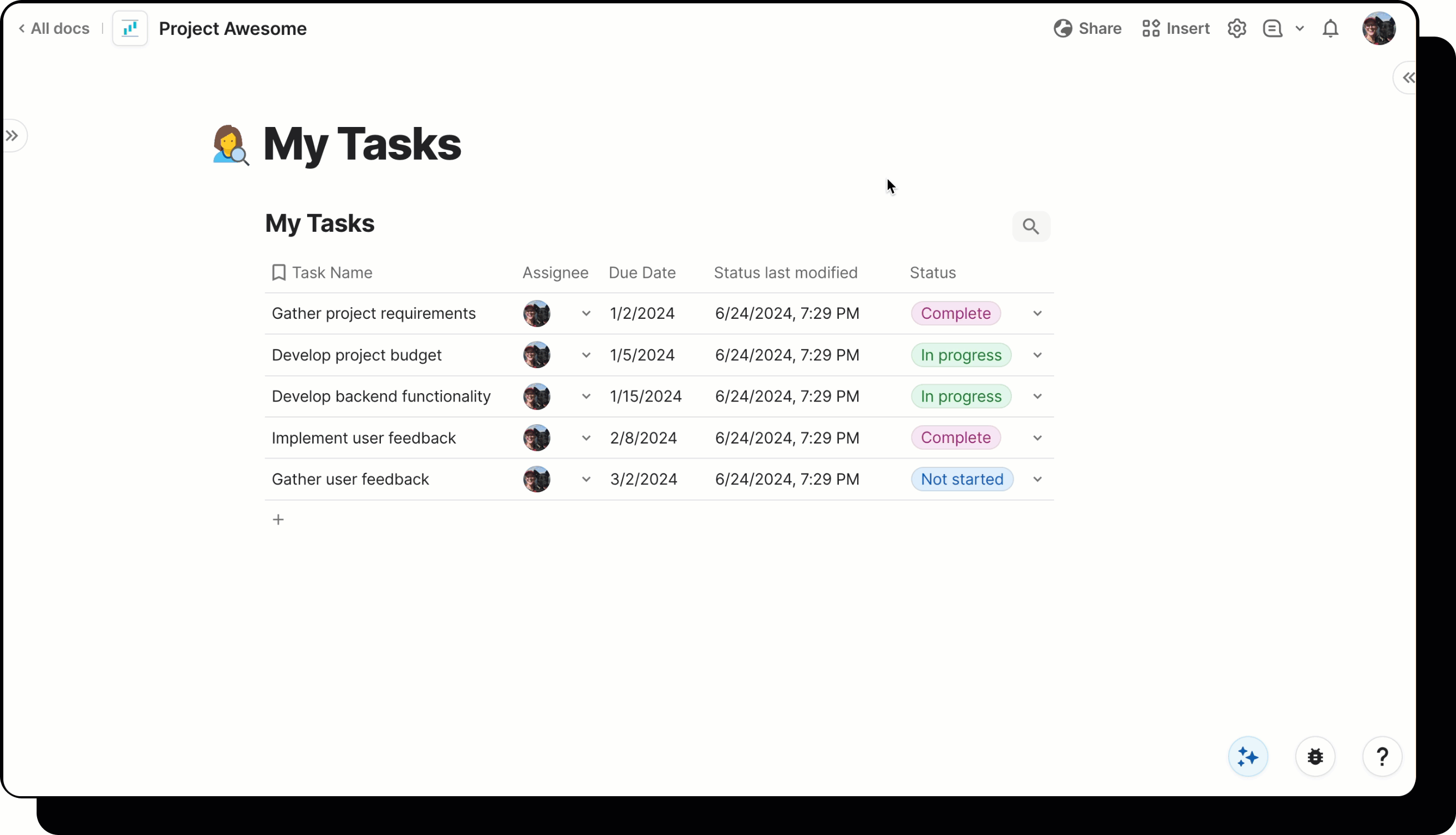 adjust table display demo.gif