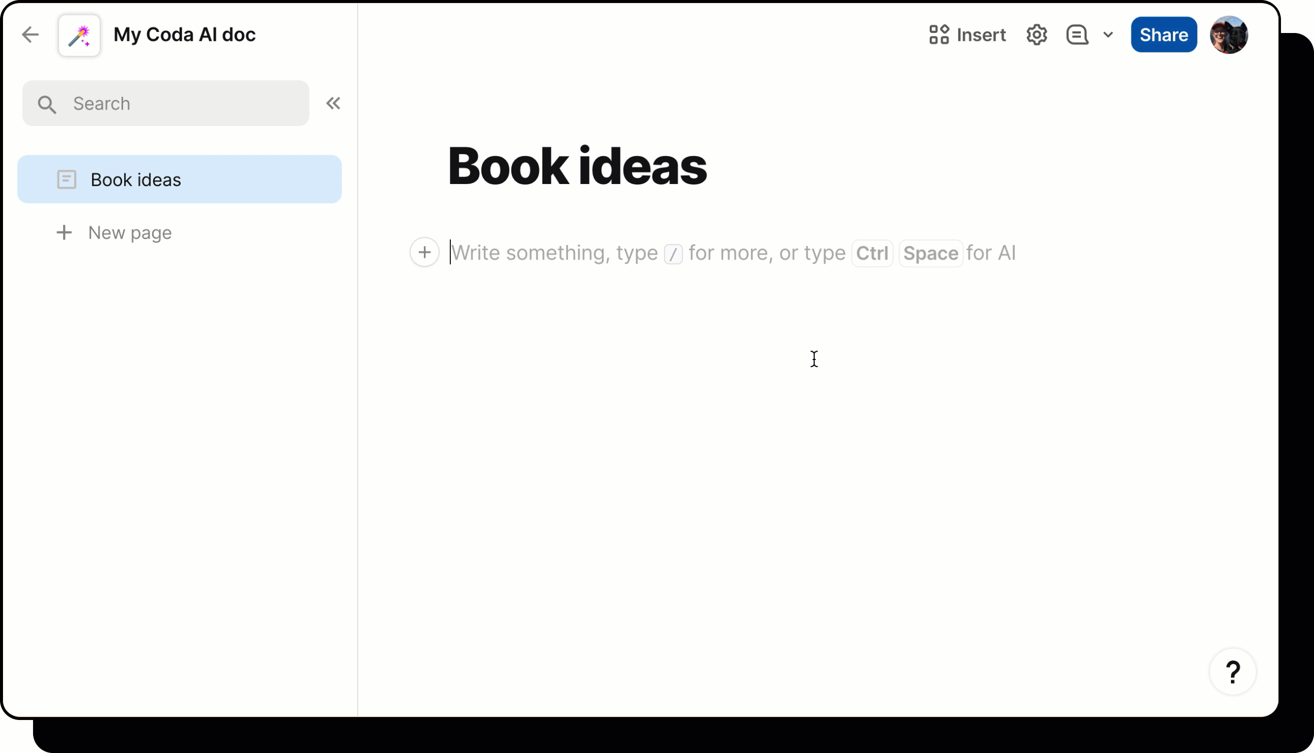 Coda AI create table.gif