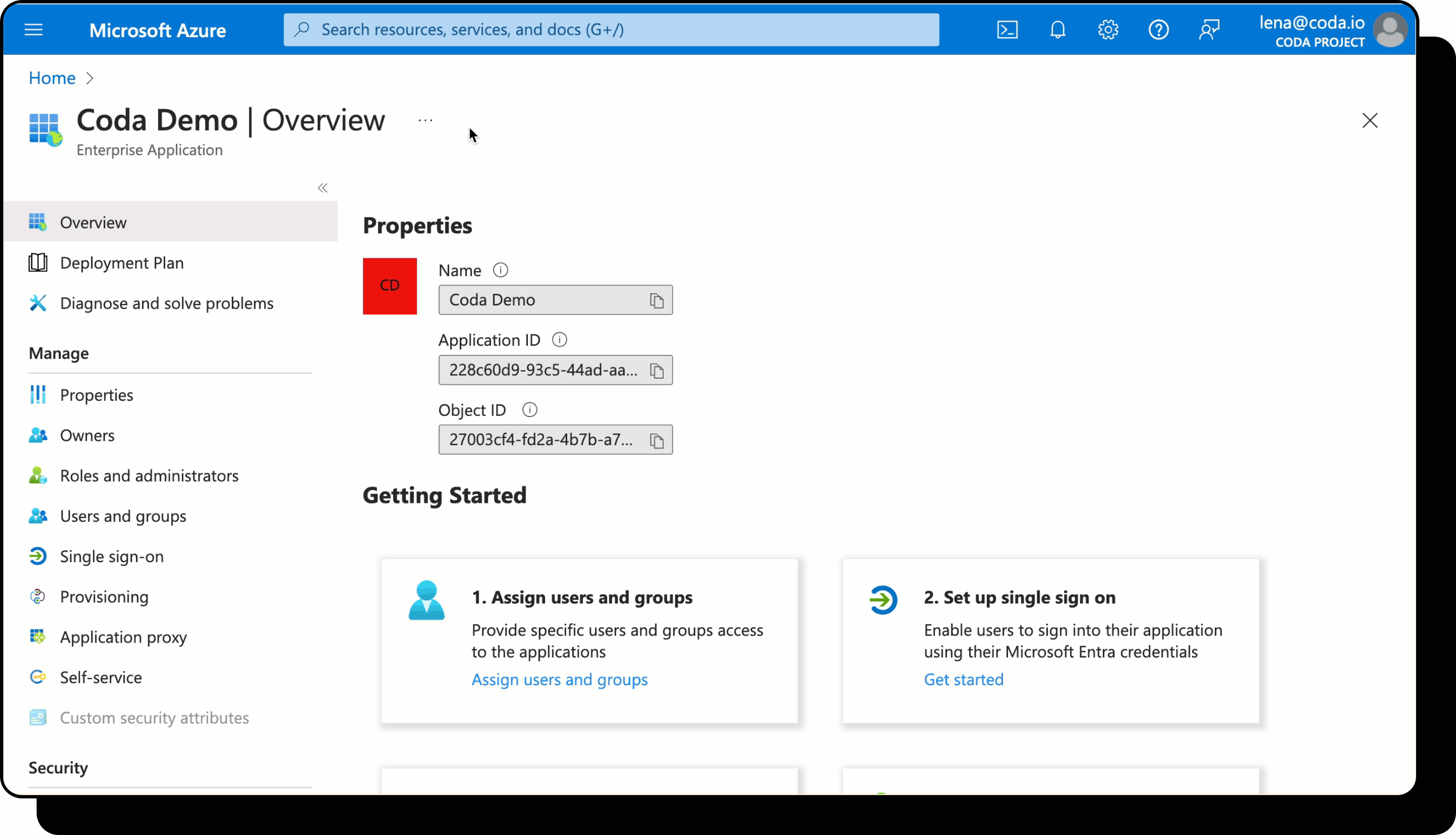 configure saml sso in Entra _ Azure.gif
