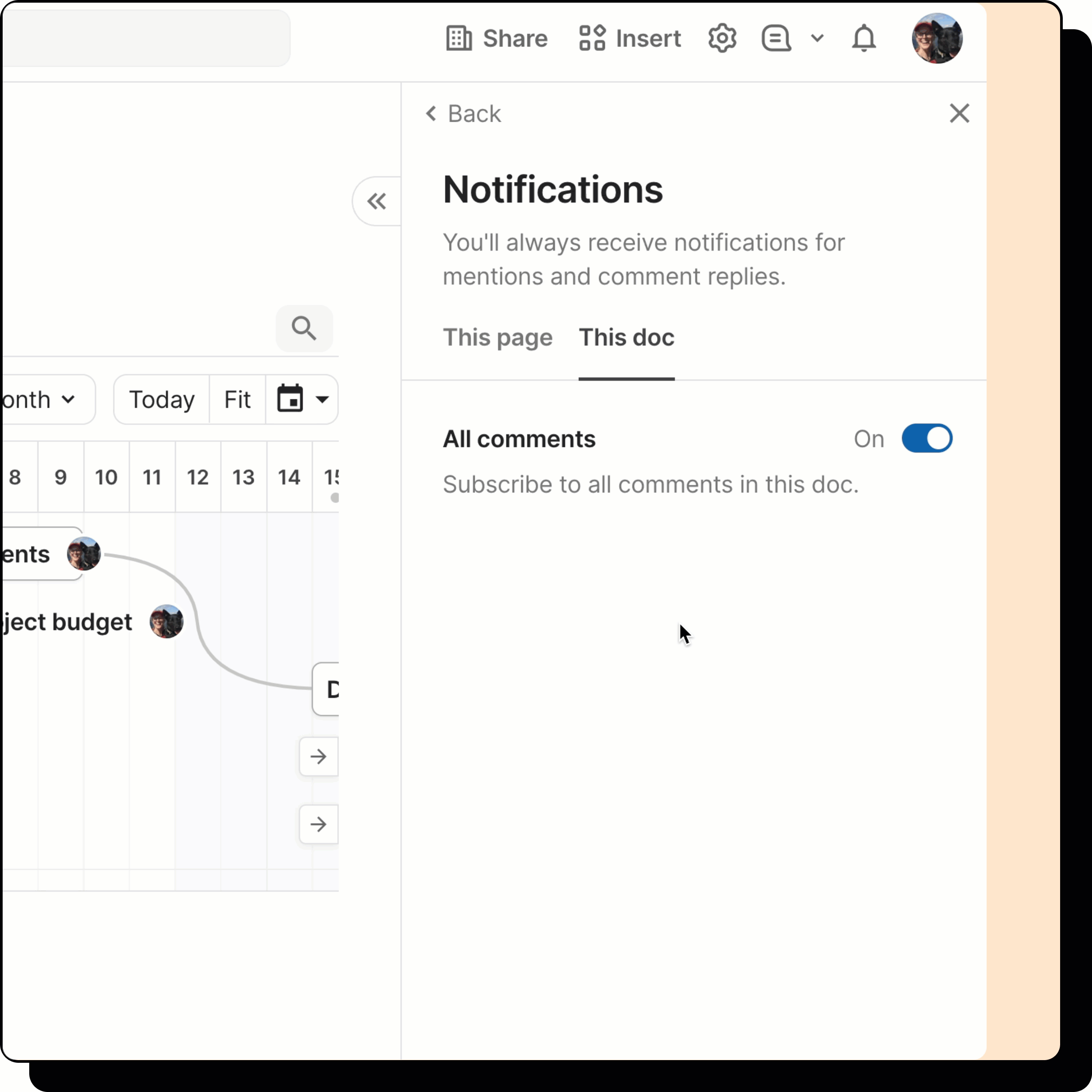 unsubscribe from all objects including created.gif