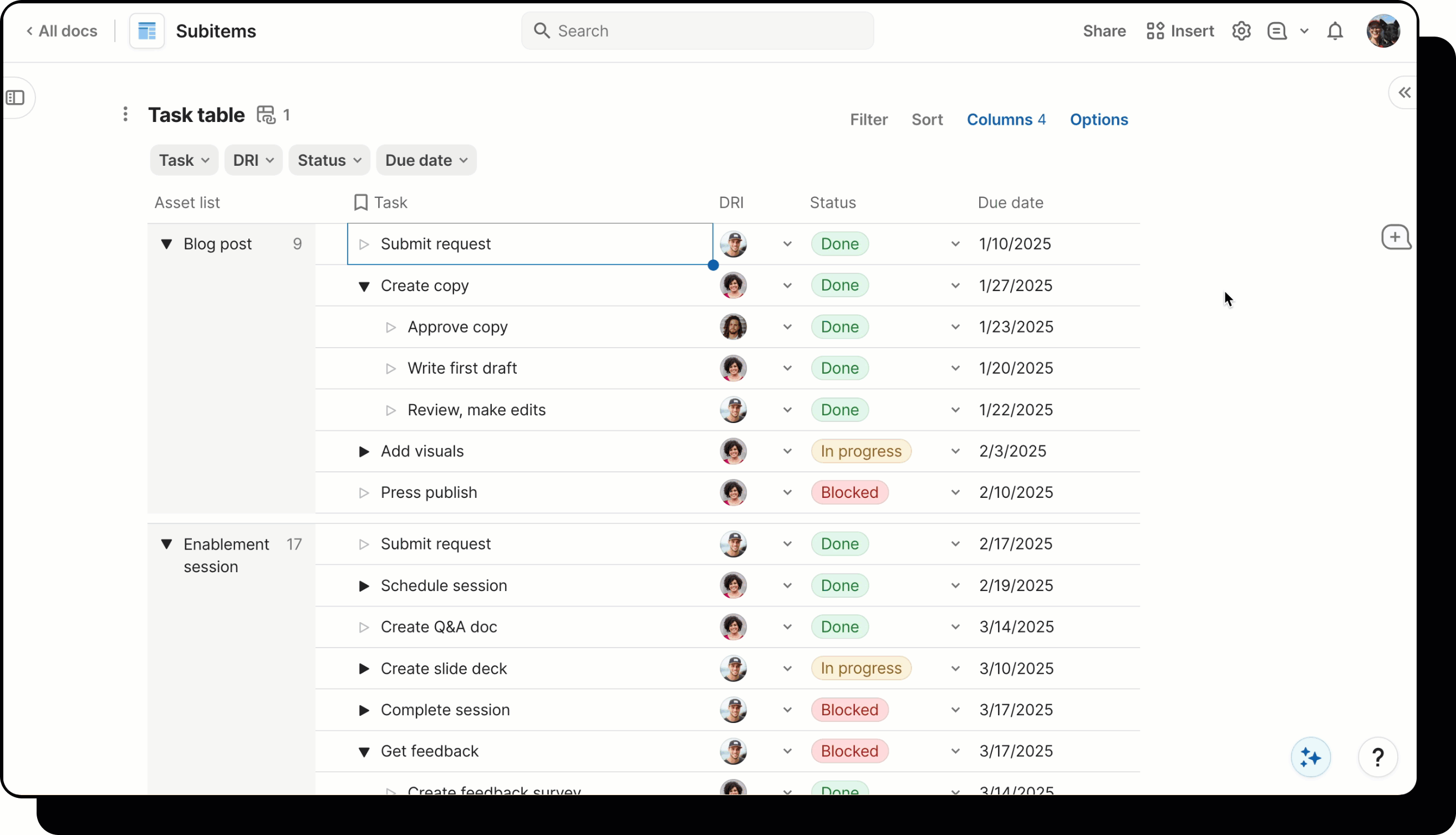 change subitem & parent columns (1_13).gif