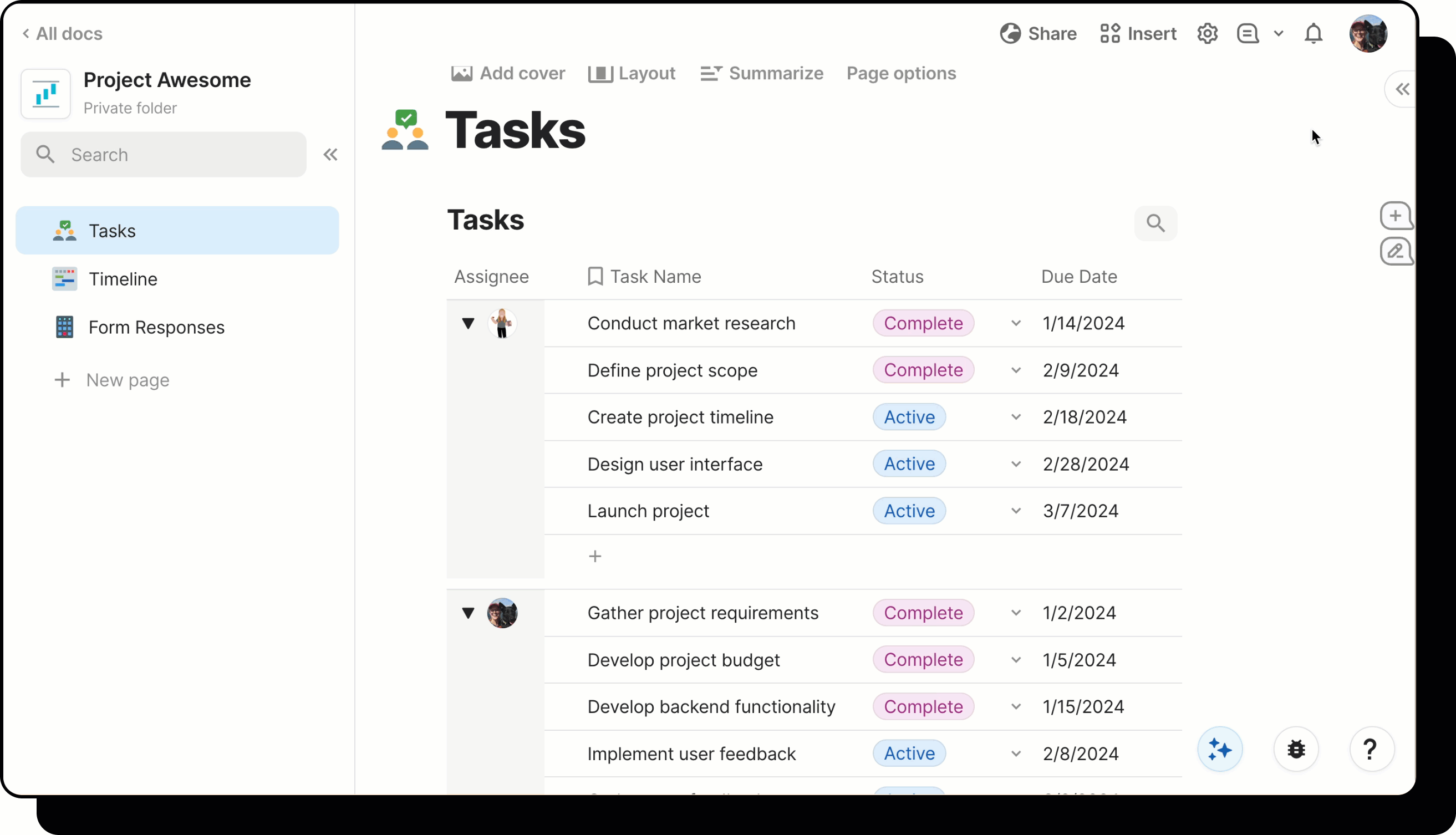 create new slack message button.gif