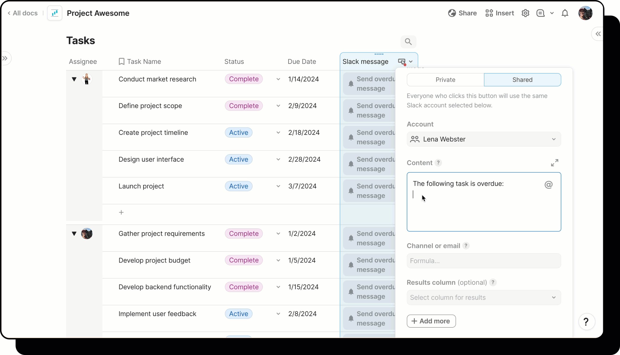 NEW set up slack button with thisrow.gif