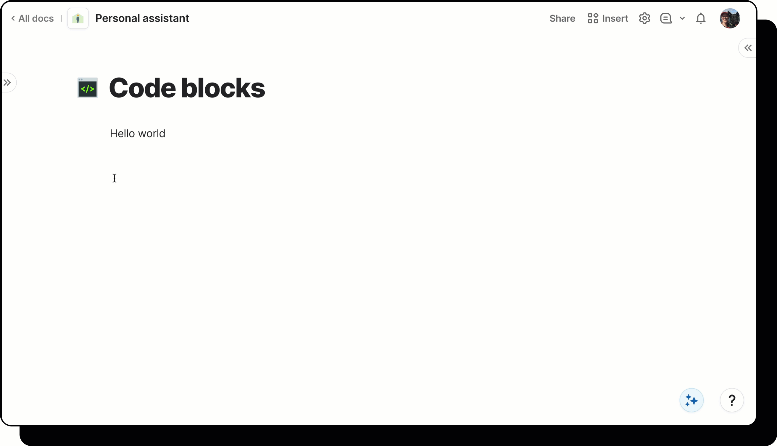 create code block, syntax highlight.gif