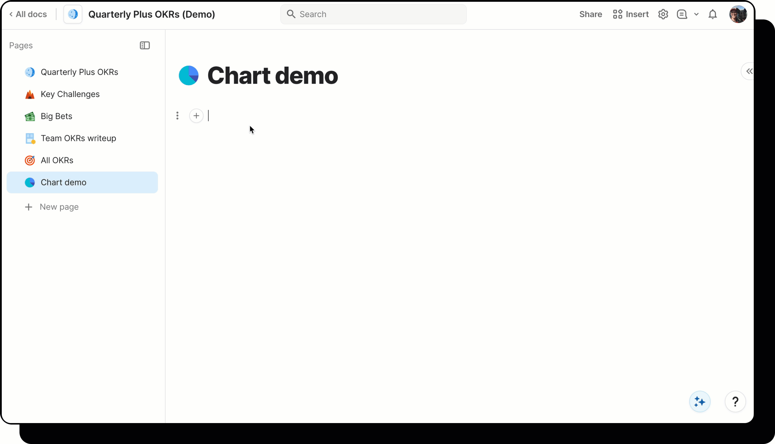 create chart via slash command.gif