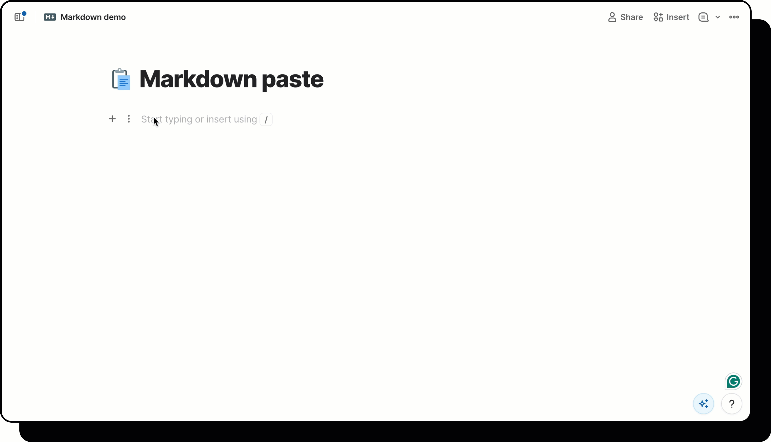 Markdown paste demo.gif