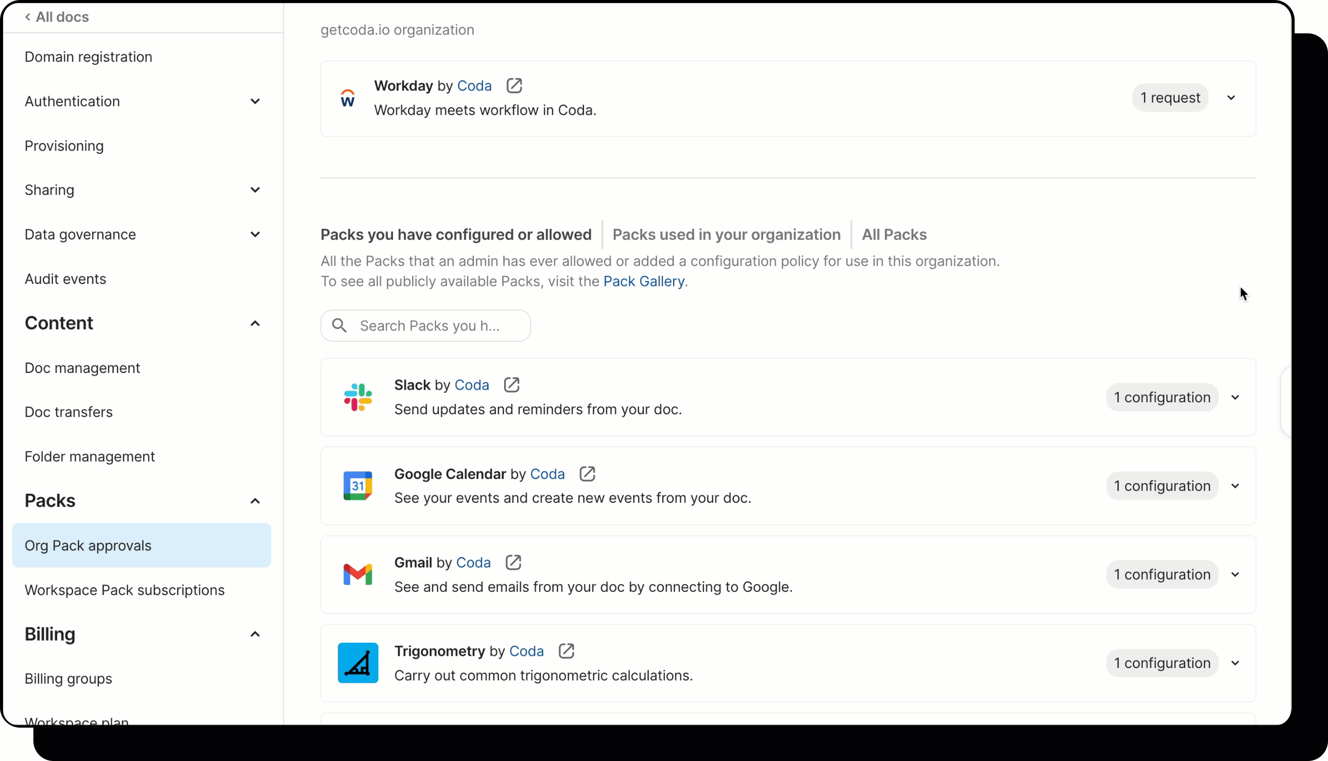 Pack configs - restrict Pack users (updated UI).gif
