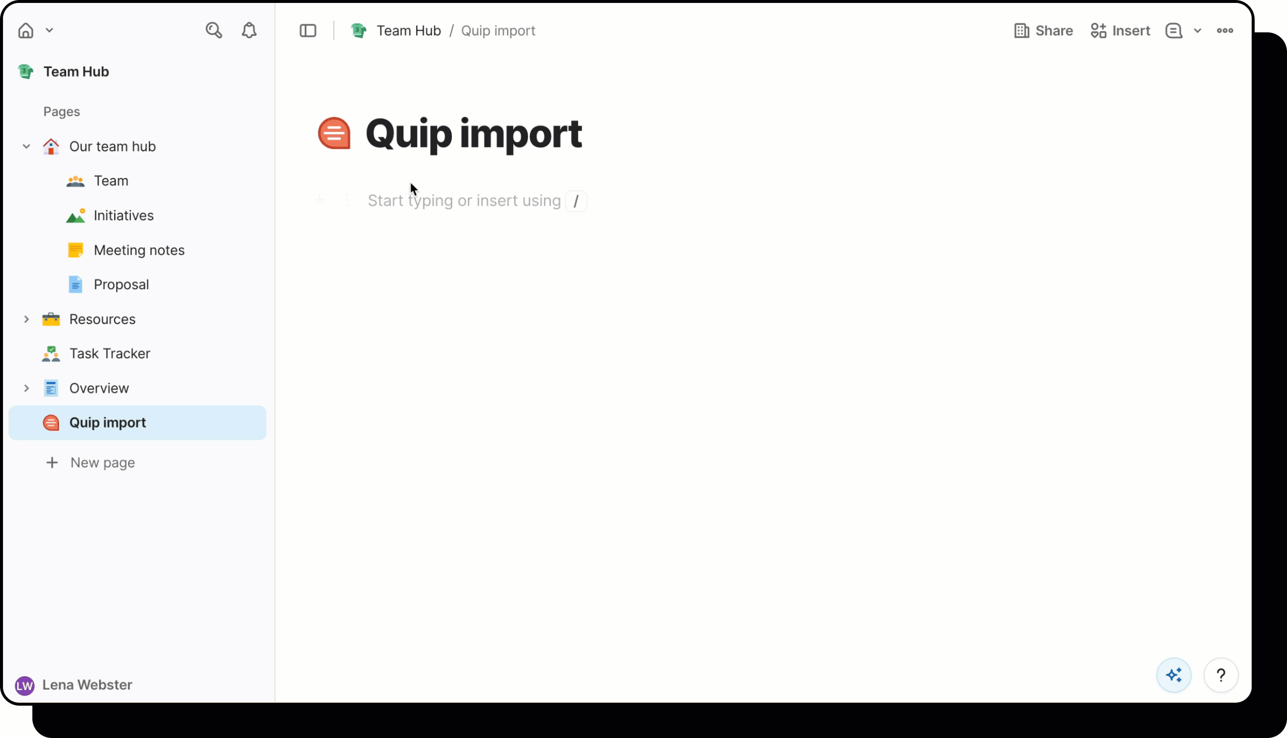 Initiate Quip import (updated Feb '26).gif